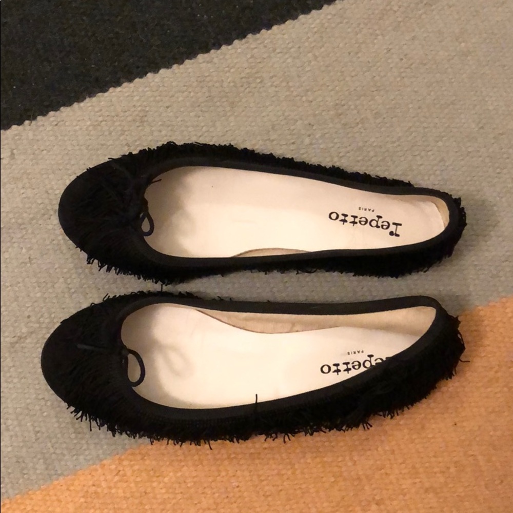 Repetto Fringe Ballet Flat